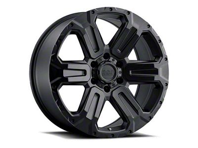 Black Rhino Wanaka Matte Black 6-Lug Wheel; 18x9; -18mm Offset (15-20 Tahoe)