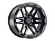 Black Rhino Apache Matte Black 6-Lug Wheel; 20x9; -18mm Offset (15-20 Yukon)