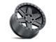 Black Rhino Attica Matte Black 6-Lug Wheel; 20x9.5; -18mm Offset (15-20 Yukon)