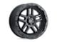 Black Rhino Barstow Textured Matte Black 6-Lug Wheel; 20x9.5; -18mm Offset (15-20 Yukon)