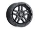 Black Rhino Barstow Textured Matte Black 6-Lug Wheel; 20x9.5; 12mm Offset (15-20 Yukon)