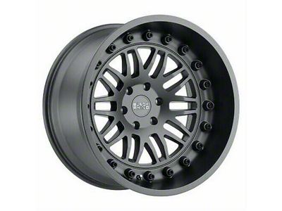 Black Rhino Fury Matte Gunmetal 6-Lug Wheel; 18x9.5; 12mm Offset (15-20 Yukon)