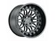 Black Rhino Fury Matte Gunmetal 6-Lug Wheel; 18x9.5; 12mm Offset (15-20 Yukon)