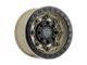 Black Rhino Garrison Beadlock Desert with Matte Black Ring 6-Lug Wheel; 17x8.5; 0mm Offset (15-20 Yukon)