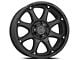 Black Rhino Glamis Matte Black 6-Lug Wheel; 20x9; -12mm Offset (15-20 Yukon)
