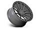 Black Rhino Kaizen Matte Gunmetal 6-Lug Wheel; 17x9.5; 12mm Offset (15-20 Yukon)