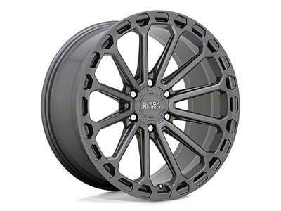 Black Rhino Kaizen Matte Gunmetal 6-Lug Wheel; 20x9.5; -18mm Offset (15-20 Yukon)