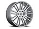 Black Rhino Kruger Silver 6-Lug Wheel; 22x9.5; 10mm Offset (15-20 Yukon)