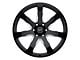 Black Rhino Mozambique Gloss Black Milled 6-Lug Wheel; 24x10; 25mm Offset (15-20 Yukon)
