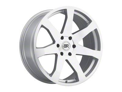 Black Rhino Mozambique Silver 6-Lug Wheel; 18x8.5; 0mm Offset (15-20 Yukon)