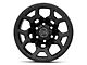 Black Rhino Overland Matte Black 6-Lug Wheel; 17x9.5; -18mm Offset (15-20 Yukon)