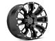 Black Rhino Pinatubo Gloss Black Milled 6-Lug Wheel; 20x12; -44mm Offset (15-20 Yukon)