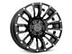 Black Rhino Pinatubo Gloss Black Milled 6-Lug Wheel; 20x12; -44mm Offset (15-20 Yukon)