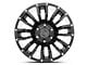 Black Rhino Pinatubo Gloss Black Milled 6-Lug Wheel; 20x12; -44mm Offset (15-20 Yukon)