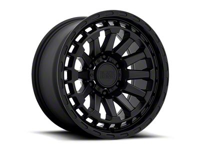 Black Rhino Raid Matte Black 6-Lug Wheel; 17x8.5; -18mm Offset (15-20 Yukon)