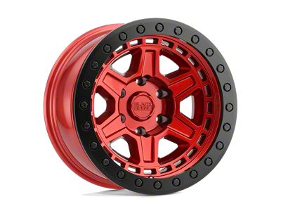 Black Rhino Reno Candy Red with Black Bolts 6-Lug Wheel; 20x9.5; 12mm Offset (15-20 Yukon)