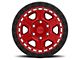 Black Rhino Reno Candy Red with Black Bolts 6-Lug Wheel; 17x9; 0mm Offset (15-20 Yukon)