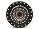 Black Rhino Shredder Matte Black with Machined Dark Tint 6-Lug Wheel; 17x9; -12mm Offset (15-20 Yukon)