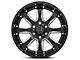Black Rhino Sierra Gloss Black Milled 6-Lug Wheel; 20x9; 12mm Offset (15-20 Yukon)