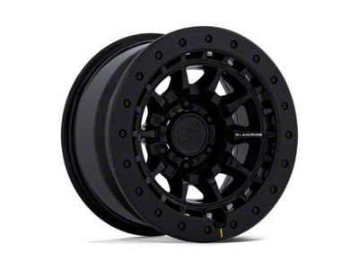 Black Rhino Tusk Gloss Black 6-Lug Wheel; 17x8.5; -10mm Offset (15-20 Yukon)