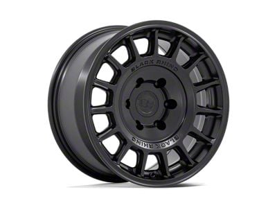 Black Rhino Voll Matte Black 6-Lug Wheel; 17x8.5; 25mm Offset (15-20 Yukon)