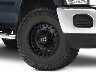 Black Rhino Axle Matte Black 8-Lug Wheel; 17x9.5; 6mm Offset (17-22 F-250 Super Duty)