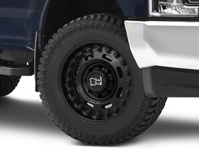 Black Rhino Axle Matte Black 8-Lug Wheel; 20x9.5; -18mm Offset (17-22 F-250 Super Duty)