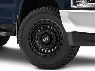 Black Rhino Sentinel Matte Black 8-Lug Wheel; 20x9.5; -18mm Offset (17-22 F-250 Super Duty)