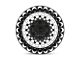 Black Rhino Labyrinth Gloss Black with Machined Face and Milling 8-Lug Wheel; 17x9.5; -18mm Offset (17-22 F-350 Super Duty SRW)