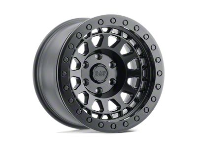 Black Rhino Primm Beadlock Matte Black with Brass Bolts 8-Lug Wheel; 17x8.5; -38mm Offset (17-22 F-350 Super Duty SRW)