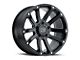 Black Rhino Highland Matte Black 6-Lug Wheel; 18x9.5; -12mm Offset (99-06 Sierra 1500)