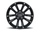 Black Rhino Highland Matte Black 6-Lug Wheel; 18x9.5; -12mm Offset (99-06 Sierra 1500)