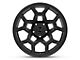 Black Rhino Overland Matte Black 6-Lug Wheel; 18x9.5; -18mm Offset (99-06 Sierra 1500)