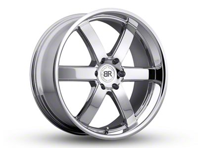 Black Rhino Pondora Chrome 6-Lug Wheel; 20x8.5; 18mm Offset (99-06 Sierra 1500)