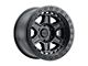 Black Rhino Reno Beadlock Matte Black with Black Bolts 6-Lug Wheel; 17x8.5; 0mm Offset (99-06 Sierra 1500)