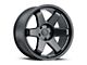 Black Rhino Roku Gunblack 6-Lug Wheel; 18x9.5; -18mm Offset (99-06 Sierra 1500)