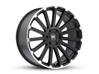 Black Rhino Spear Matte Black Machined 6-Lug Wheel; 20x9; 15mm Offset (99-06 Sierra 1500)