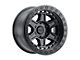 Black Rhino Reno Beadlock Matte Black with Black Bolts 6-Lug Wheel; 17x8.5; 0mm Offset (99-06 Silverado 1500)