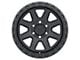 Black Rhino Baker Matte Black 6-Lug Wheel; 20x9; 12mm Offset (19-25 Sierra 1500)