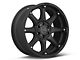 Black Rhino Glamis Matte Black 6-Lug Wheel; 20x9; 12mm Offset (07-13 Sierra 1500)