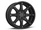 Black Rhino Glamis Matte Black 6-Lug Wheel; 20x9; 12mm Offset (07-13 Sierra 1500)
