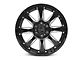 Black Rhino Sierra Gloss Black Milled 6-Lug Wheel; 20x9; 12mm Offset (07-13 Sierra 1500)