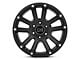 Black Rhino Highland Matte Black 6-Lug Wheel; 18x9.5; -12mm Offset (07-13 Sierra 1500)