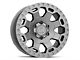 Black Rhino Warlord Matte Gunmetal 6-Lug Wheel; 17x9; 12mm Offset (07-13 Sierra 1500)