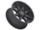 Black Rhino Glamis Matte Black 8-Lug Wheel; 17x9; 12mm Offset (11-16 F-350 Super Duty SRW)