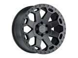 Black Rhino Warlord Matte Gunmetal 8-Lug Wheel; 18x9; 12mm Offset (11-16 F-350 Super Duty SRW)