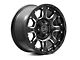 Black Rhino Sierra Gloss Black Milled 6-Lug Wheel; 17x9; 12mm Offset (14-18 Sierra 1500)