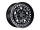 Black Rhino Grange Matte Black with Machined Tint Ring 6-Lug Wheel; 18x9; 12mm Offset (14-18 Silverado 1500)