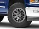 Black Rhino Warlord Matte Gunmetal 6-Lug Wheel; 17x9; 12mm Offset (14-18 Silverado 1500)