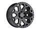 Black Rhino Warlord Matte Gunmetal 8-Lug Wheel; 17x9; 12mm Offset (17-22 F-350 Super Duty SRW)